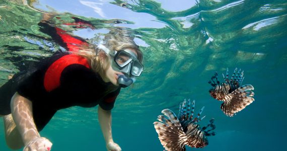 marine biology student