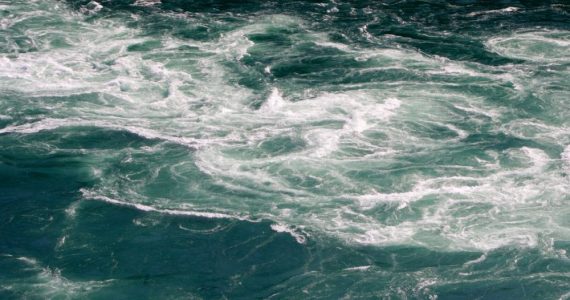 gyre on water swirling