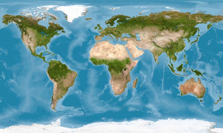 Diff Oceans Map What's the Difference Between Sea vs Ocean? - American Oceans