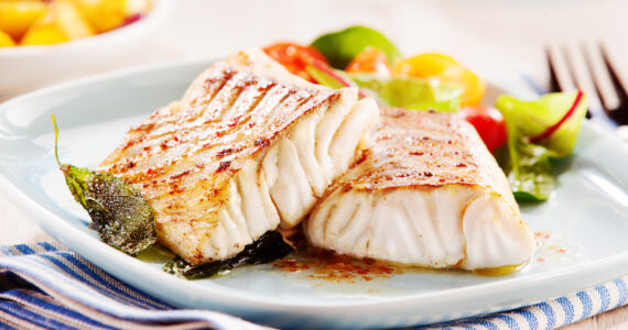 apopular seafood dish consisting of pollock
