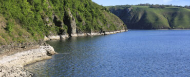 a very large lake