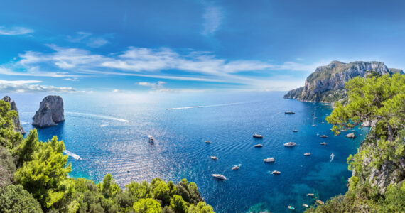 an aerial view of the mediterranean sea