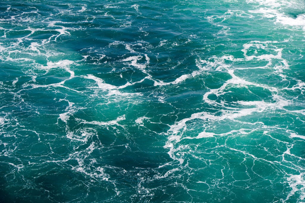 an image of seawater