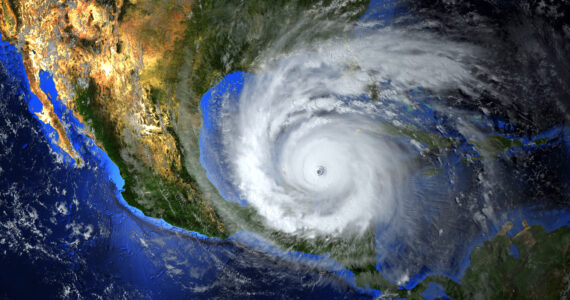 a hurricane hitting the united states