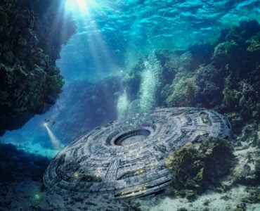 a ufo underwater
