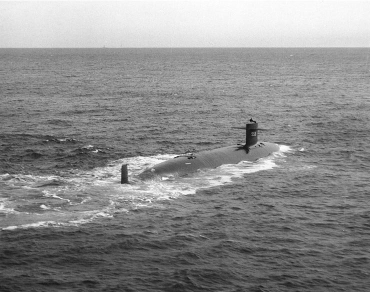 the uss thresher submarine