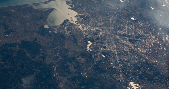 an aerial view of texas