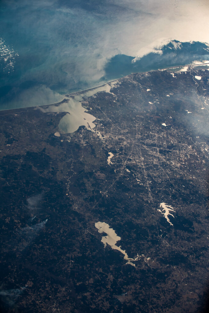 an aerial view of texas
