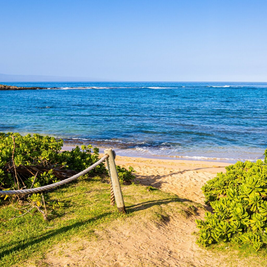 Kapalua Bay and The Kapalua Coastal Trail, Maui, Hawaii, USA