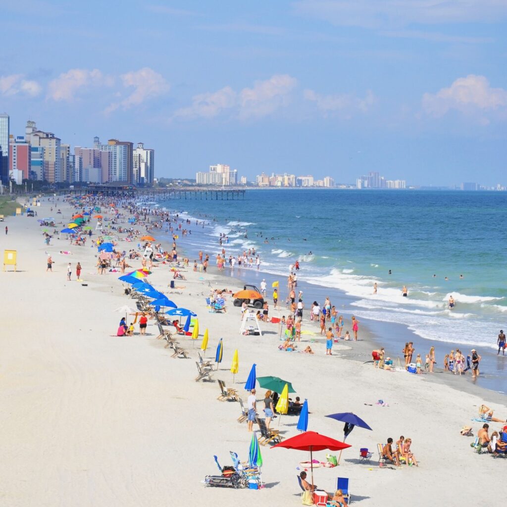 View of Myrtle Beach South Carolina