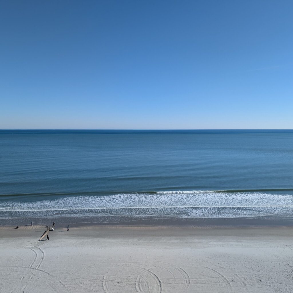 Overview of North Myrtle Beach, South Carolina - February 2025