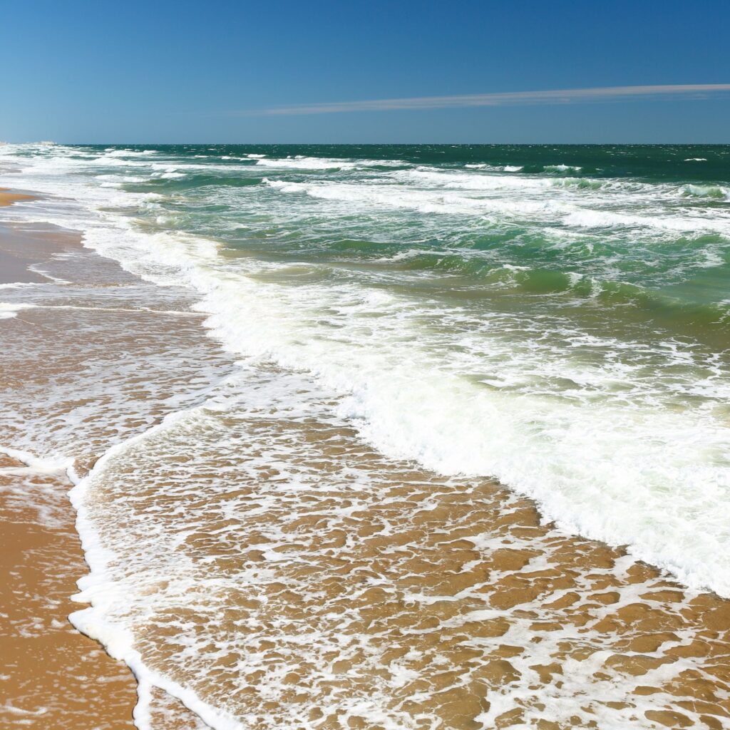 Sandbridge Beach at Early Morning, Virginia Beach, Virginia, USA