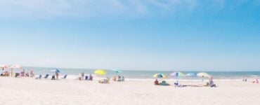 Summer vacation on the beach in South Carolina.