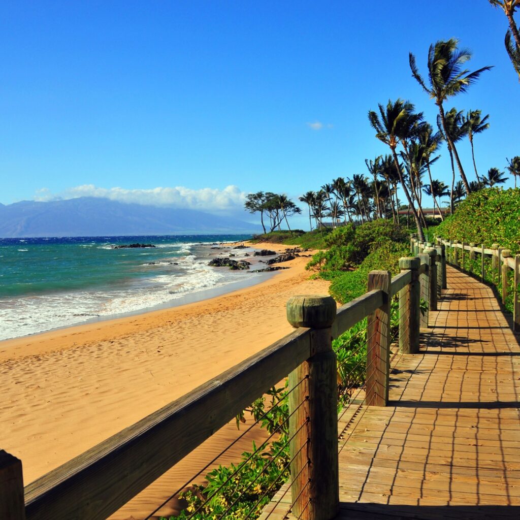 Wailea Beach Pathway, Maui Hawaii