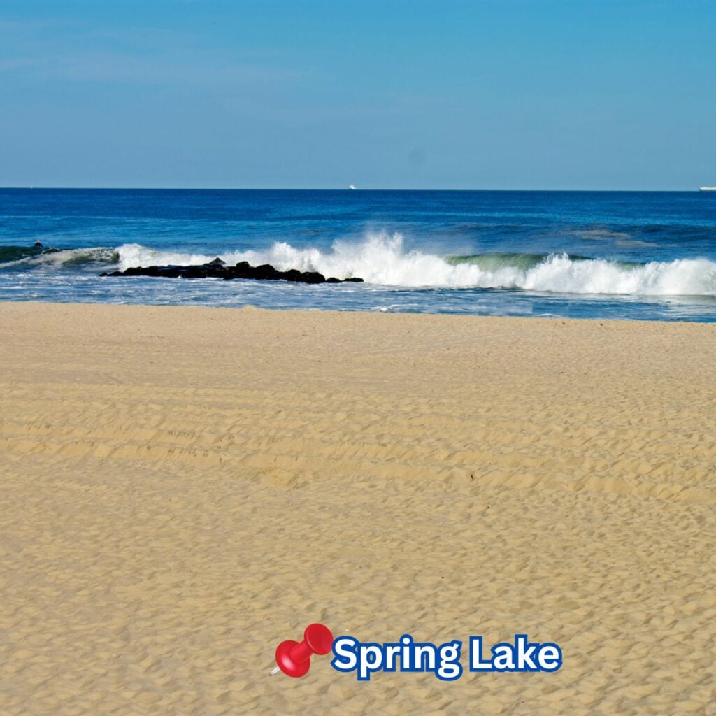 Surf and Beach at Spring Lake, New Jersey -04