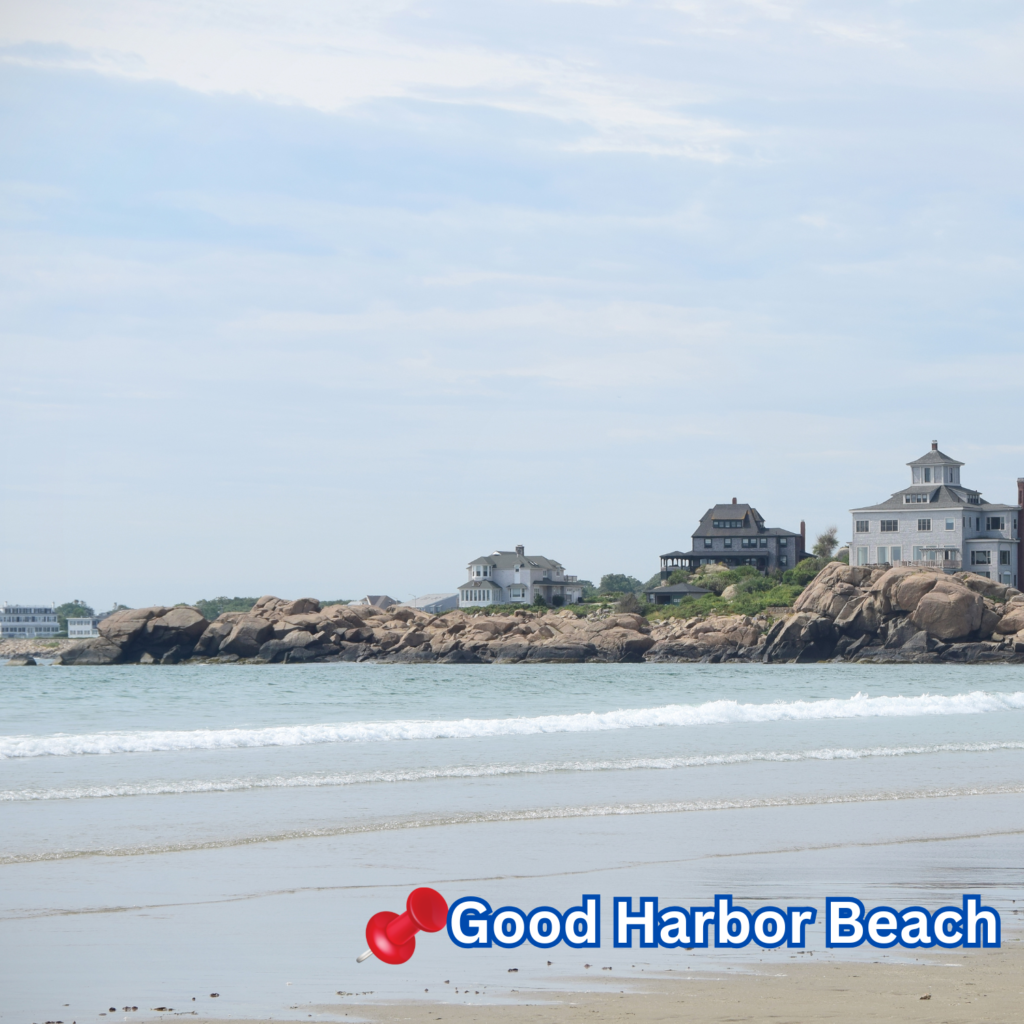 Good Harbor Beach in Gloucester, Massachusetts